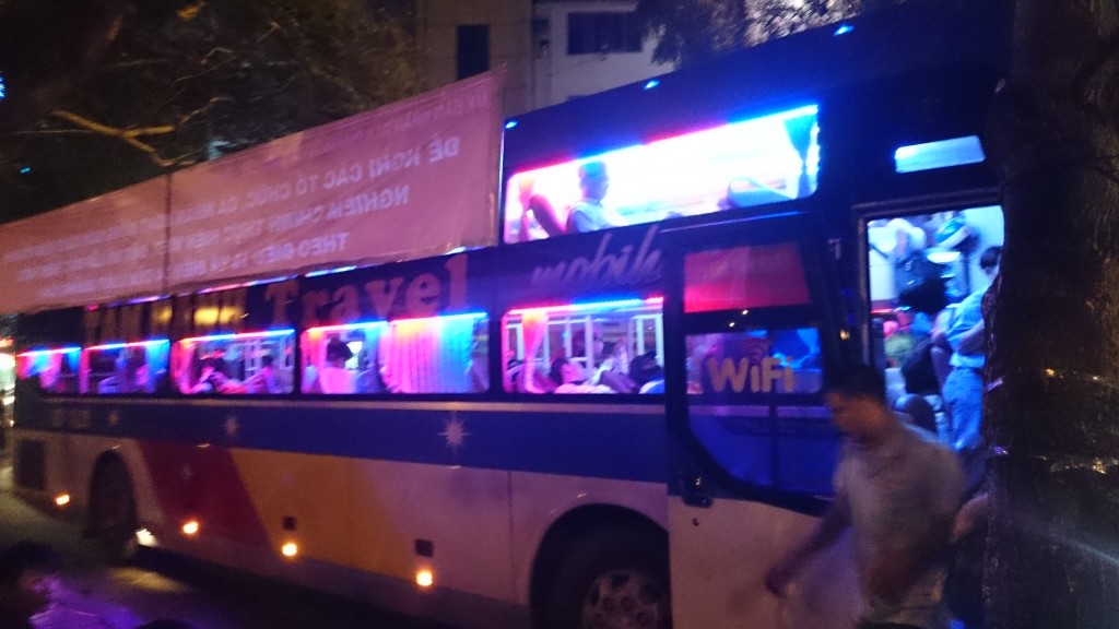 Disco Bus - from Ho Chi Minh City to Nha Trang