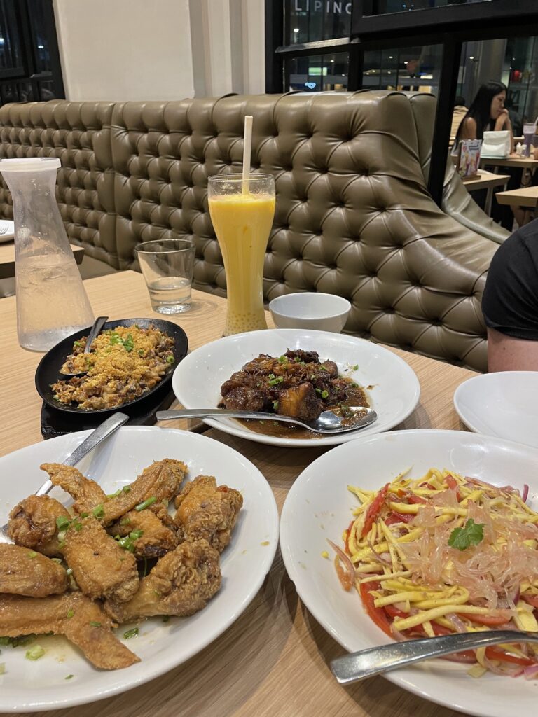 Dinner at Manam, Manila, Philippines