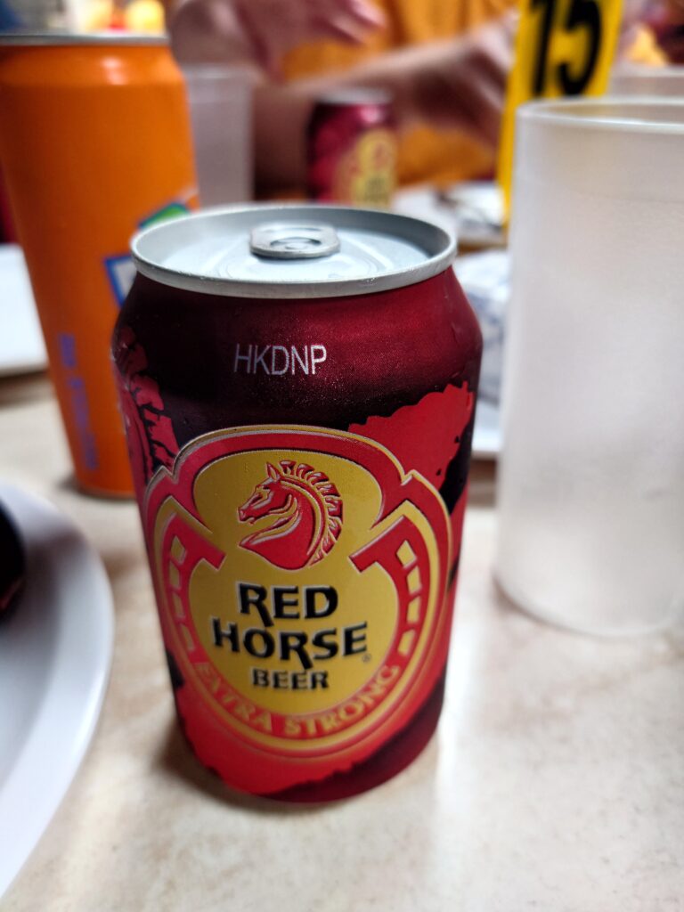 Red Horse beer at Andox, Coron, Philippines