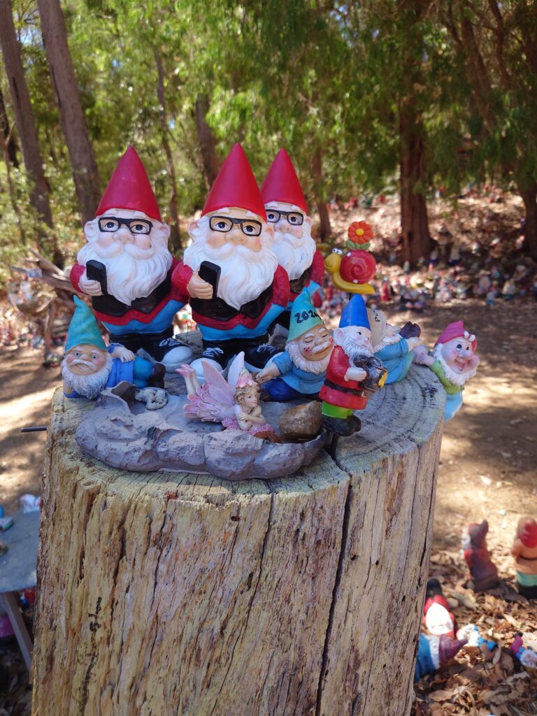 Gnomes at Gnomesville, WA